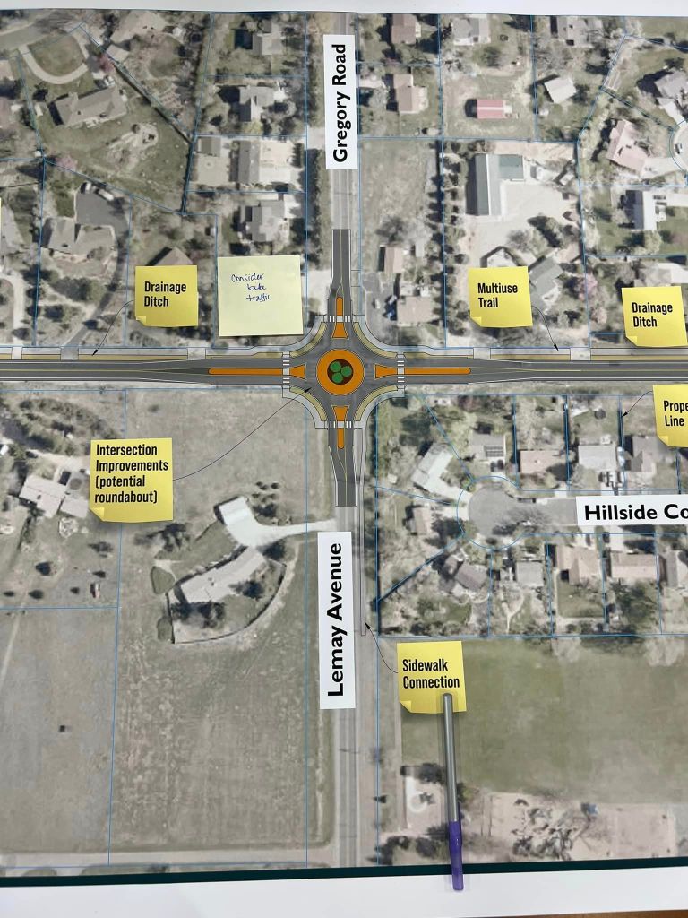 Country Club Road Plan
