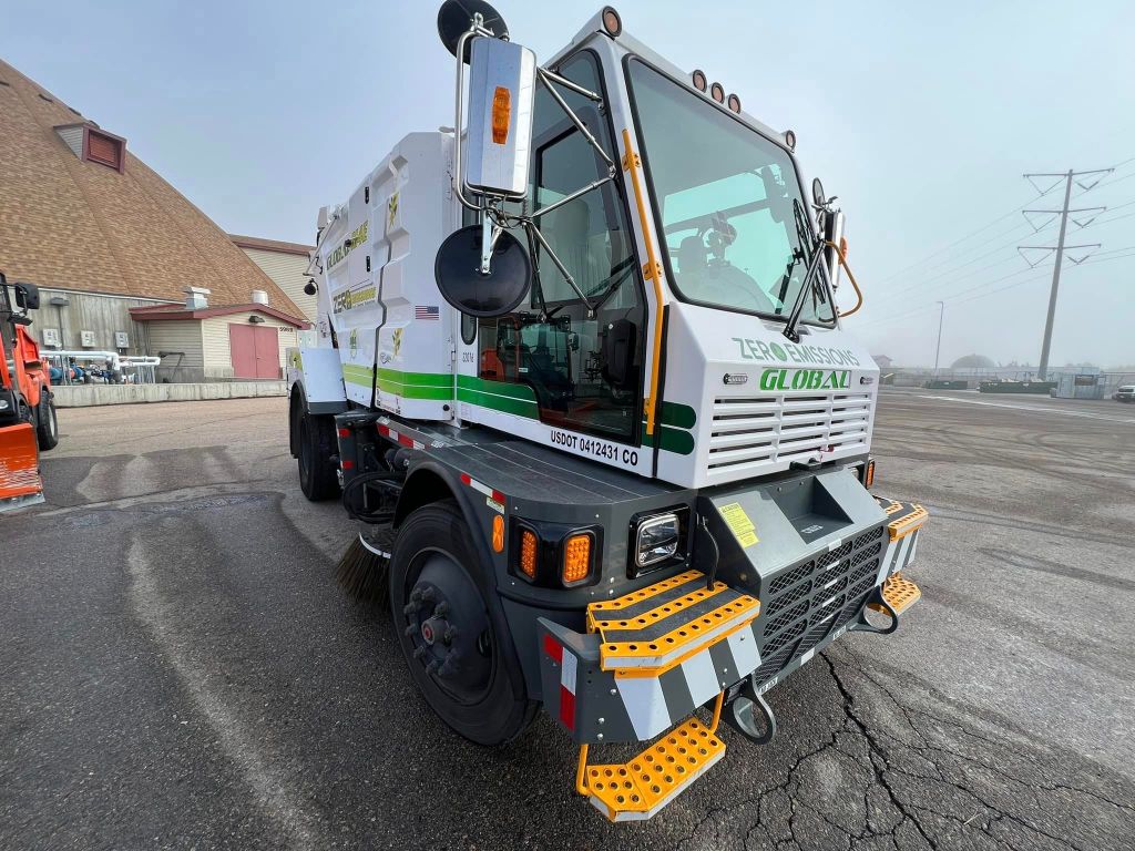 Fort Collins Streets department - street sweeper