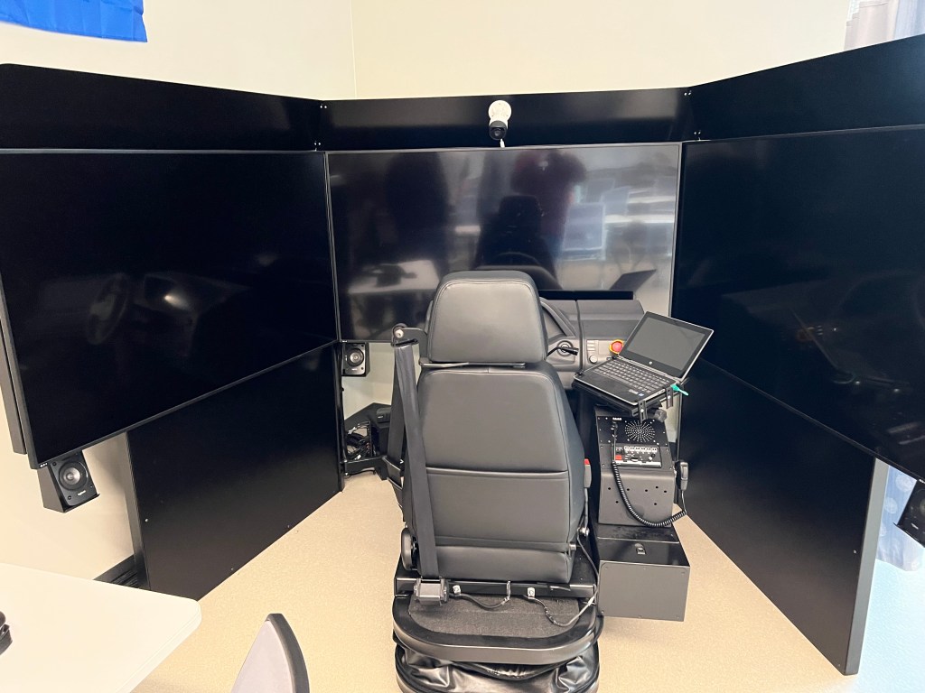 FRCC's ambulance driving simulator