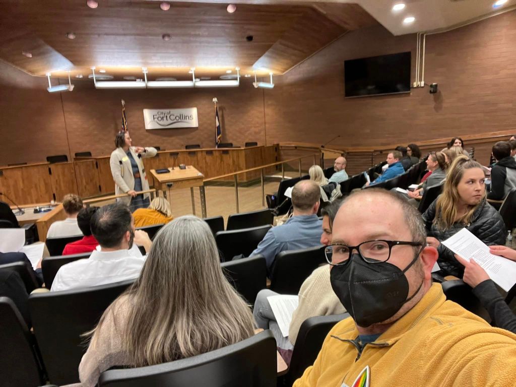 Nick Armstrong at Fort Collins City Council