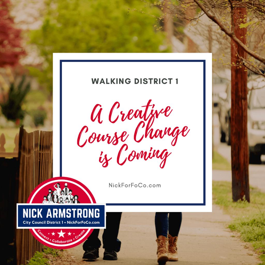 A creative course change is coming