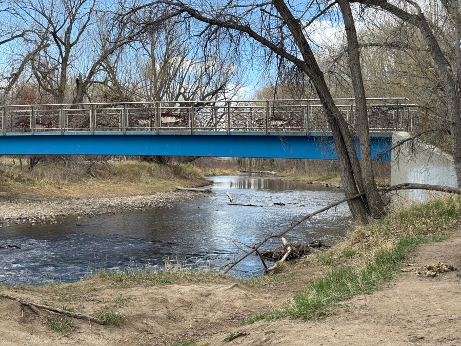 The Poudre River in Fort Collins, CO